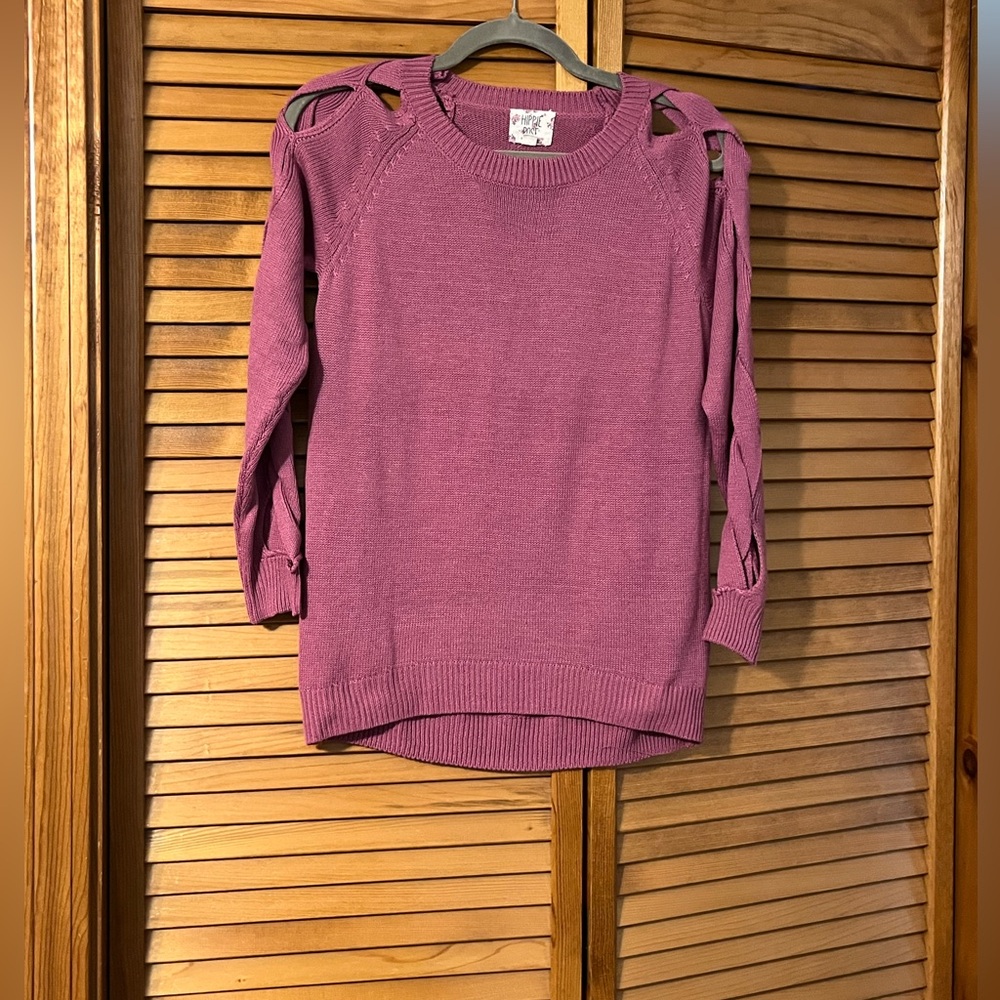 🔥 Hippie Rose Rayon + Nylon mix Lightweight Sweater